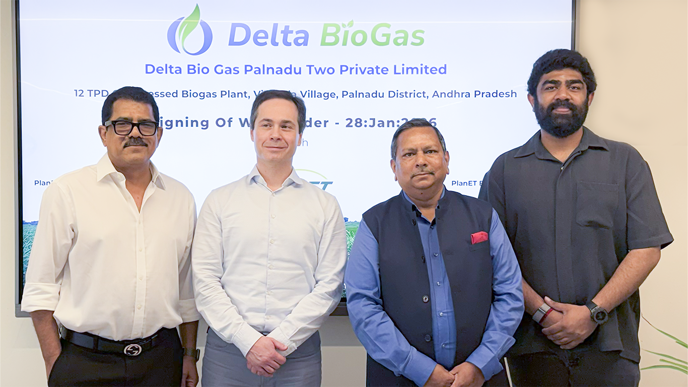 Delta BioGas Signing Event